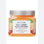 The Spathecary Peach Raspberry Glowing Body Scrub