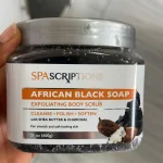 Spascriptions African Black Soap Exfoliating Body Scrub