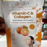 Clair Beauty Vitamin C & Collagen Brightening Face Mask