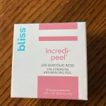 Bliss Incredi-Peel 10% Glycolic Acid Resurfacing Peel
