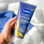 Vaseline Healthy Bright Gluta-Hya Serum Burst Lotion Overnight Radiance Repair