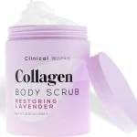 Clinical Works Collagen Restoring Lavender Body Scrub