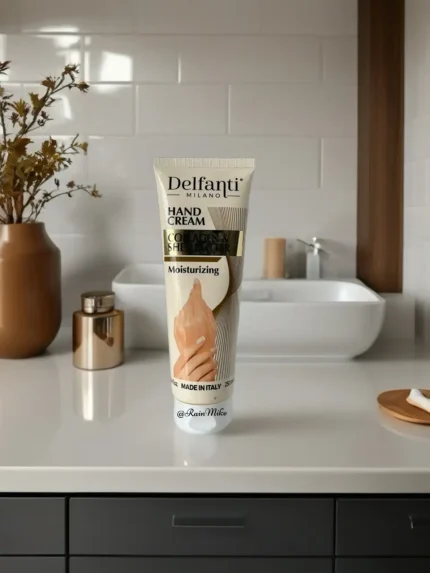 Delfanti Collagen And Shea Butter Hand Cream With Almond Oil Dry Skin 8.4 Fl Oz