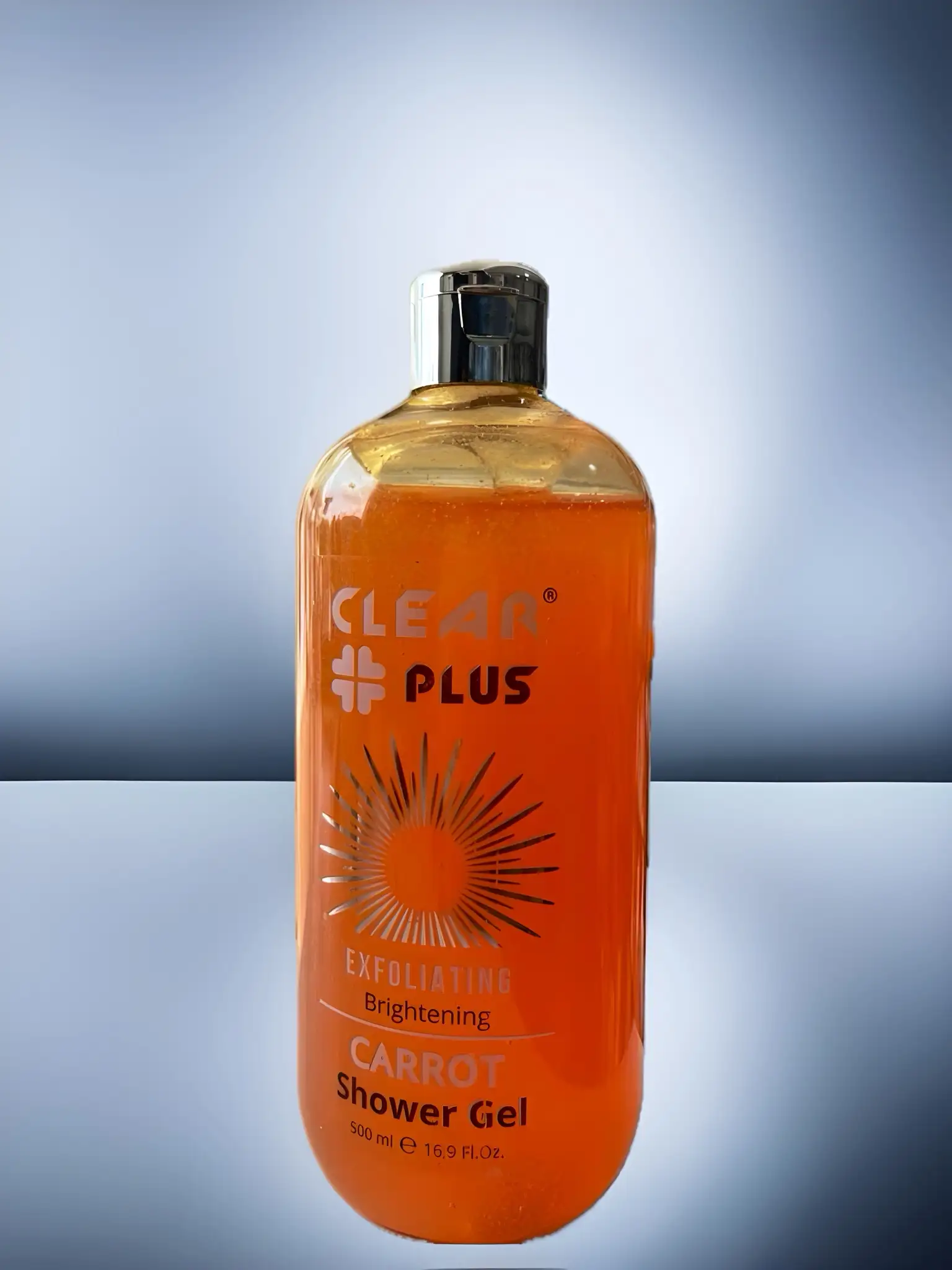 17113355346600e86eb4ef52503241711335534 clear plus exfoliating brightening carrot shower gel - Image 1