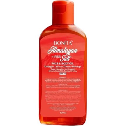Bonita Himalayan Pink Salt Face And Body Oil