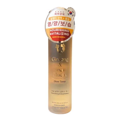 Montnature  Snail Mucin & Ginseng Glow Toner 200 Ml