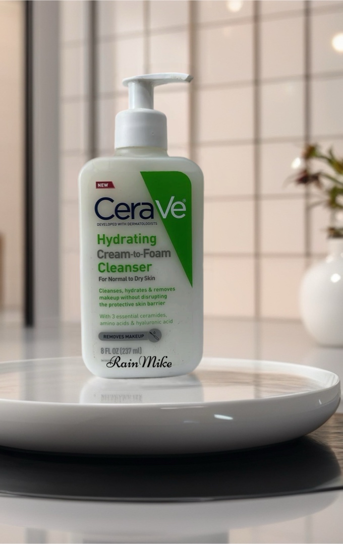 IMG_2072 Cerave Hydrating Cream-To-Foam Cleanser 12 Fl Oz - Image 1