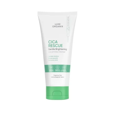 Luxe Organix Cica Rescue Gentle Brightening Low Ph Daily Cleanser