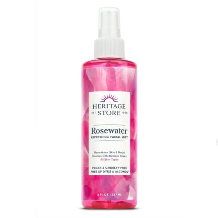 Heritage Store Rosewater Refreshing Facial Mist 237 Ml