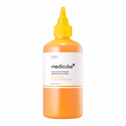 Medicube Kojic Acid Turmeric Resurfacing Toner Niacinamide 5% | Glycolic Acid 3%