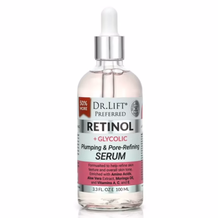 Dr.Lift Preferred Retinol+Glycolic Plumping &Pore-Refining Serum