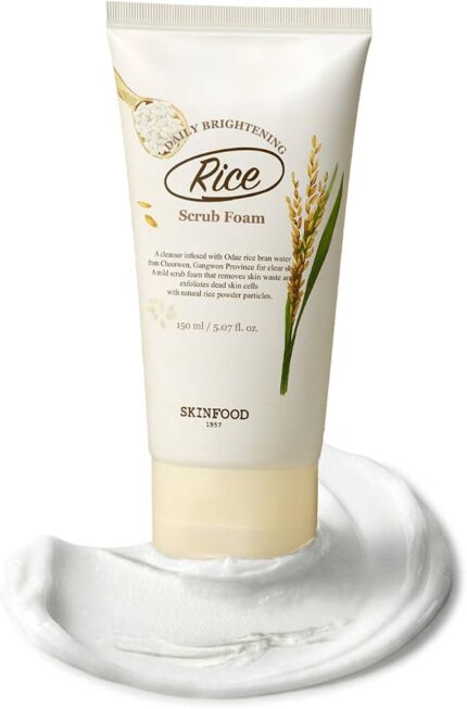 Daily Brightening Rice Scrub Foam