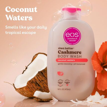 Eos Shea Better  Cashmere Body Wash Coconut Waters