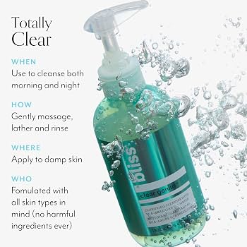 71E4wAP0OzL._AC_UF350,350_QL80_ Bliss Clear Genius Clarifying Cleanser With Bha+Brazilian Sea Water - Image 1