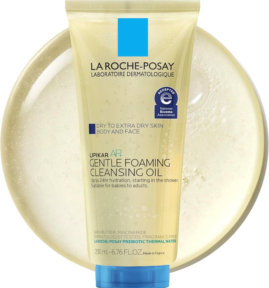 71v1RiIFRqL._AC_UF1000,1000_QL80_ La Roche-Posay Lipikar Ap+ Gentle Foaming Cleansing Oil 200ml - Image 1