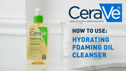 Cerave Hydrating Foaming Oil Cleanser