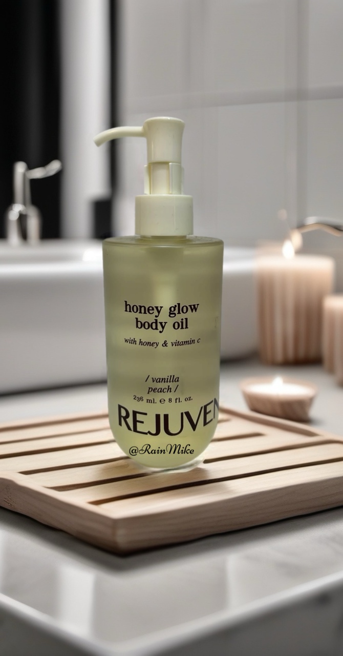 Bazaart_1D162B06-5FD1-443E-9FFE-E64BD536CB9E Rejuvenation Rituals Honey Glow Body Oil - Image 1