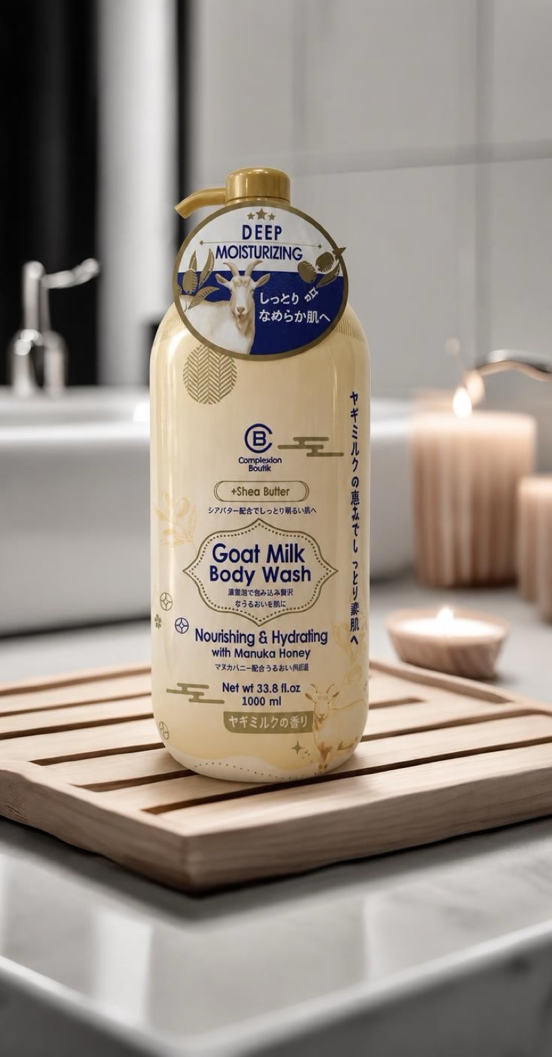 IMG_7526 Complexion Boutik +Shea Butter Goat Milk Body Wash - Image 1
